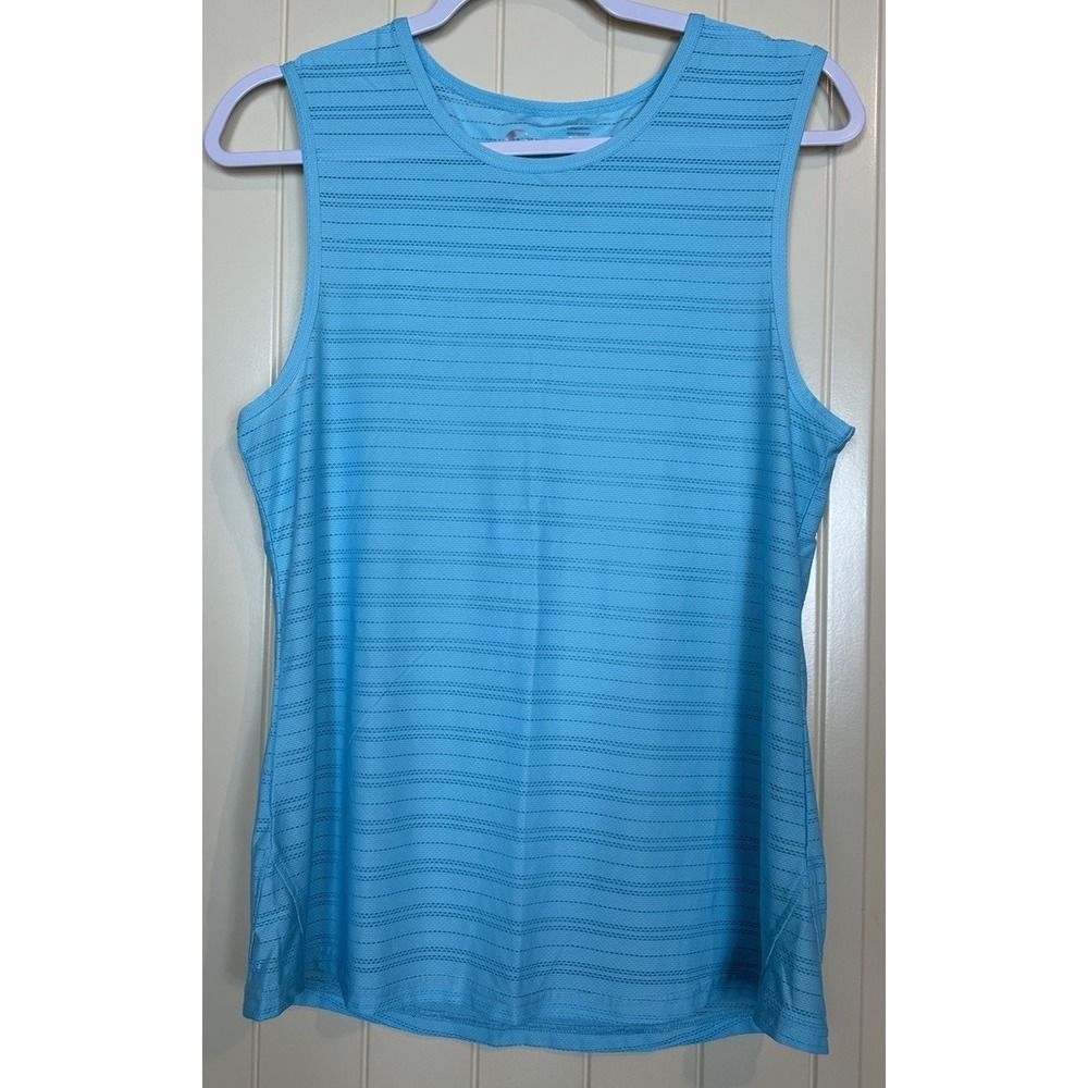 ZYIA Active Women's blue Tank Top Shirt Size M GUC